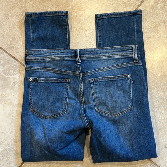 Pilcro Anthropologie Slim Boyfriend Crop Jeans 27 Straight Destroy - Picture 8 of 8